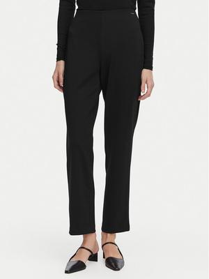 Calvin Klein Spodnie materiałowe LV044F659G Czarny Straight Fit
