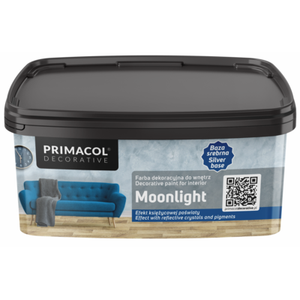 Farba dekoracyjna Moonlight Baza srebrna 1 l Primacol Decorative