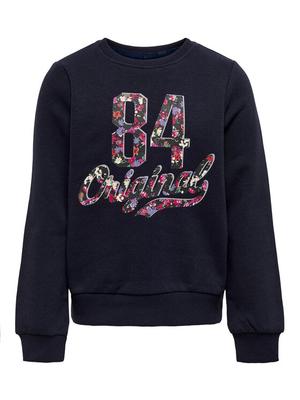 Kids ONLY Bluza Lena 15271439 Granatowy Regular Fit