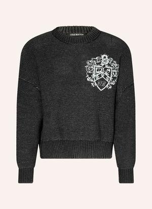 Cole Buxton Sweter Denim schwarz