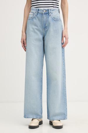 Calvin Klein Jeans jeansy wide leg damskie
