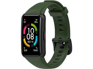 Opaska YUNMI do Huawei Band 6 Cimnozielony