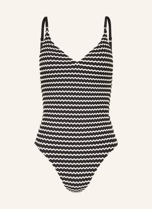 Seafolly Strój Kąpielowy Mesh Effect schwarz