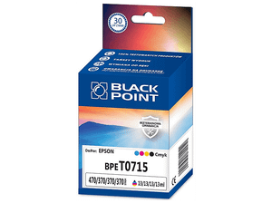 Tusz BLACK POINT BPET0715 Multipack Zamiennik Epson T0715