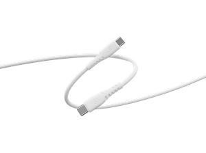 Kabel ISY IUC-1115 USB-C do 1m Biały
