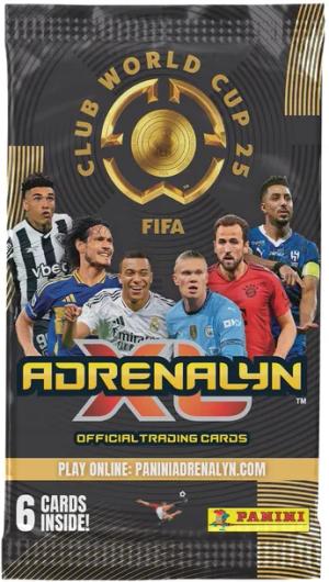 KARTY PANINI FIFA CLUB WORLD CUP 2025 TCG SASZETKA Z KARTAMI 6 KART