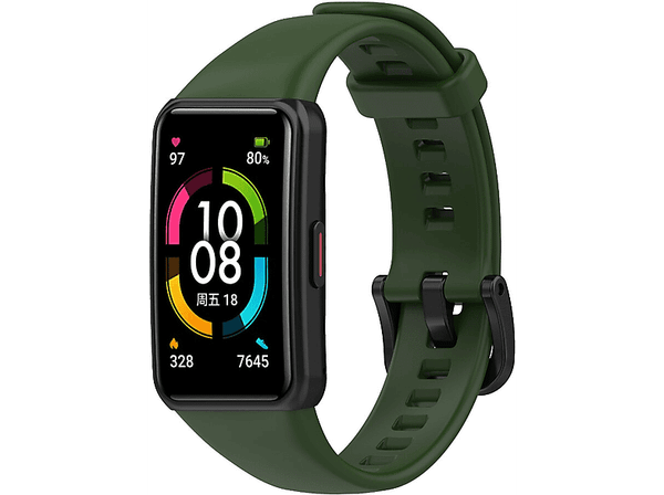 Opaska YUNMI do Huawei Band 6 Cimnozielony