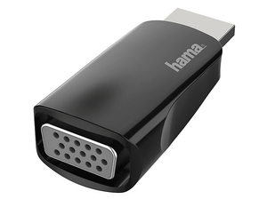 Adapter HAMA HDMI wtyk - VGA gniazdo Full HD 1080p