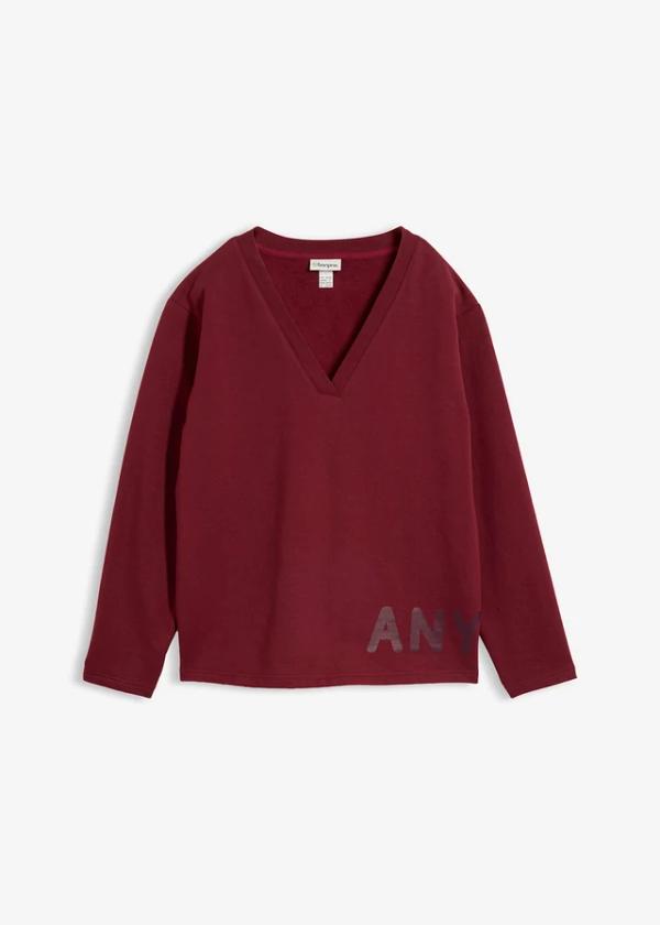 Bluza z elastycznej mieszanki bawełny