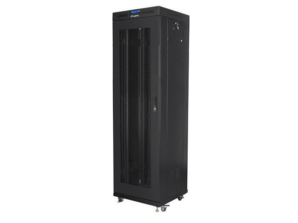 Lanberg Szafa stojąca rack 19 42U 600x600, czarna