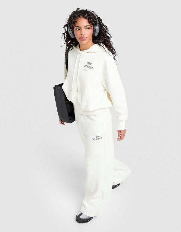Nike Spodnie W Nk Phnx Flc Hr Wide Leg Gls