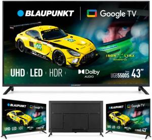 Telewizor 43" Smart TV LED Blaupunkt Google TV 4K HDR Bluetooth Android TV
