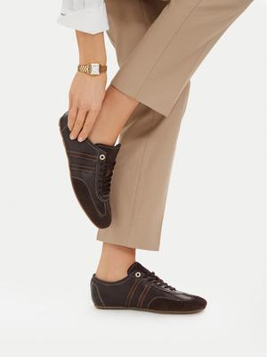Beverly Hills Polo Club Sneakersy EO-WI45-BILL-01 Brązowy ciemny