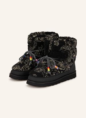 Arizona Love Botki Sznurowane Snow schwarz