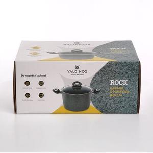Garnek z pokrywą Valdinox Rock 24 cm 6 l