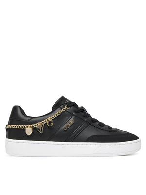 Guess Sneakersy FLTNAO LEA12 Czarny