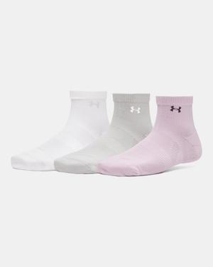 UNDER ARMOUR damskie skarpety za kostkę sportowe Women&amp;#039;s Vanish 3 szt mix róż (M)