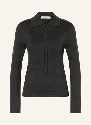 Selected Sweter Z Błyszczącą Przędzą schwarz