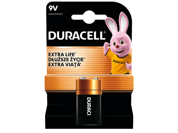 Bateria DURACELL BASIC 9V (6LR61) alkaliczna