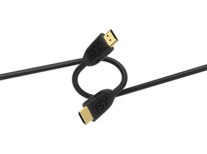 Kabel HDMI ISY IHD-9003 0.75m Czarny