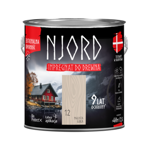 Impregnat do elewacji drewnianych Njord mglista łąka 2,5 l LuxDecor
