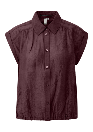Leicht transparente Viskosemixbluse