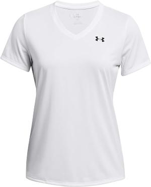 UNDER ARMOUR koszulka treningowa damska Tech SSV- Solid biała (XL)