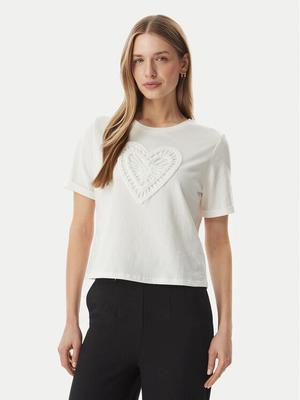 Morgan T-Shirt 261-DUROUJ Biały Regular Fit