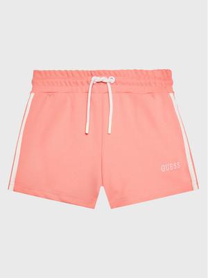 Guess Szorty sportowe J3GD20 KBO62 Różowy Relaxed Fit