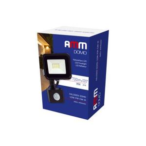 Naświetlacz LED halogen domo 10 W czujnik PIR zimna biel CW III