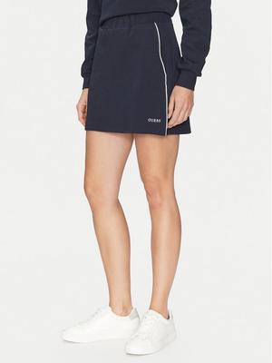 Guess Spódnica mini V5GD02 KCS01 Granatowy Regular Fit