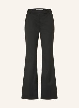 Allsaints Spodnie Bootcut Solace schwarz