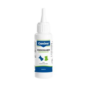 Canina Mikrosrebro Płyn do płukania uszu 100 ml