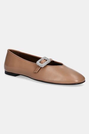Giuseppe Zanotti baleriny skórzane Amanda