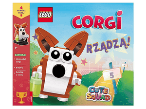 Książka LEGO Books. Corgi rządzą!