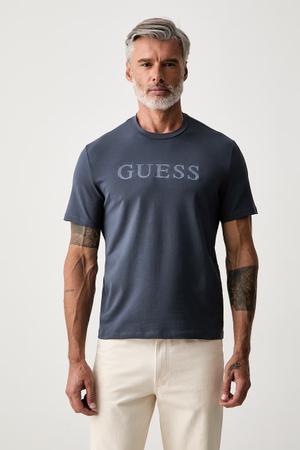Guess T-shirt męski bawełniany z elastanem PRAT
