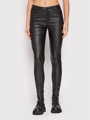 Vero Moda Spodnie materiałowe Seven 10138972 Czarny Slim Fit