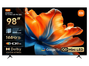 Telewizor QD-Mini LED XIAOMI TV S Mini 98 2026 98" 4K 144Hz Google FreeSync Premium Grafitowy