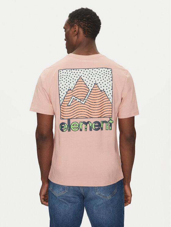 Element T-Shirt ELYZT00496 Różowy