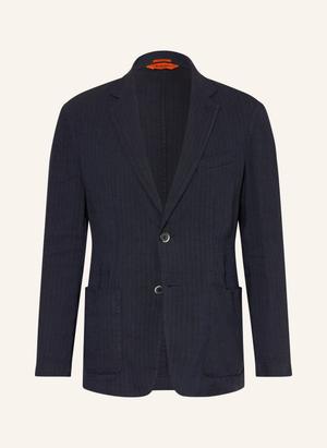 Barena Venezia Marynarka Giacca Borgo Slim Fit Z Lnem blau