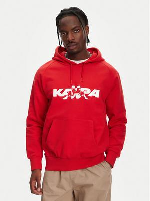 Kappa Bluza Nhayma 341V57W Czerwony Regular Fit