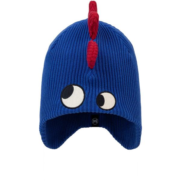 BUFF KNITTED BEANIE Czapka dziecięca FUN DRAGON COBALT (one size)