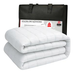 Kołdra OBCIĄŻENIOWA Koc SENSORYCZNY dla dzieci i dorosłych 200x220 cm 12 KG