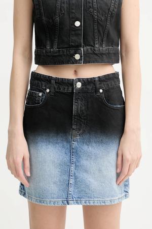 Moschino Jeans spódnica jeansowa bawełniana