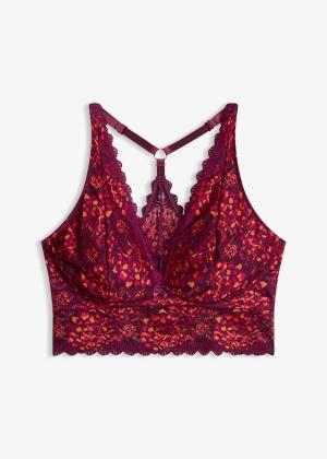 Biustonosz bustier z miękką bawełnianą podszewką