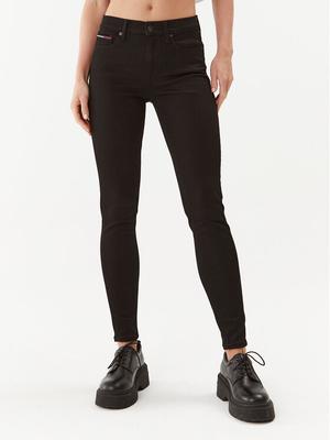 Tommy Jeans Jeansy Nora DW0DW09216 Czarny Skinny Fit
