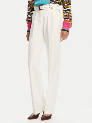 Versace Jeans Couture Spodnie materiałowe 78HAA111 Biały Straight Fit