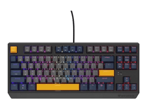 Klawiatura GENESIS TKL Outemu Panda Szaro-niebieska (Naval Blue Negative)