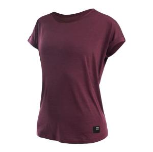 Sensor Koszulka damska Merino Air Traveller Tee SS - port red (L)