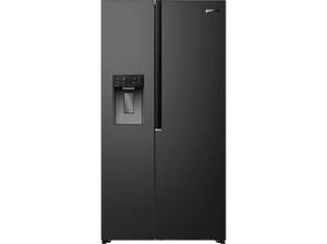 Chłodziarko-zamrażarka Side By GORENJE NRS917E61BX G600 Czarna stal nierdzewna
